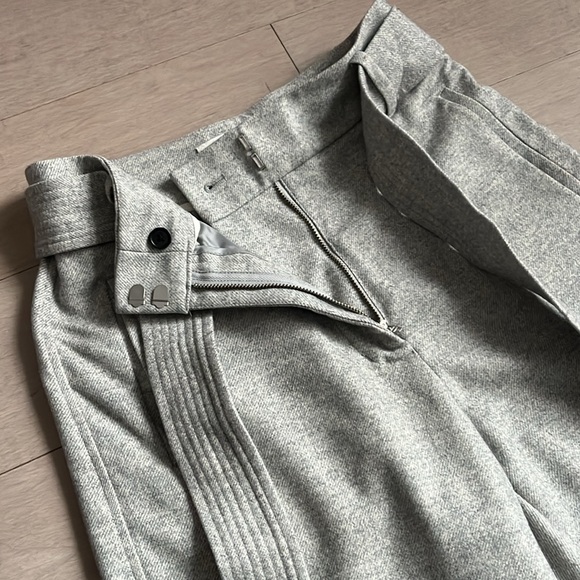 Aritzia Wilfred Jallade / Tie Front Wool and Cashmere Pant Grey - Picture 4 of 8